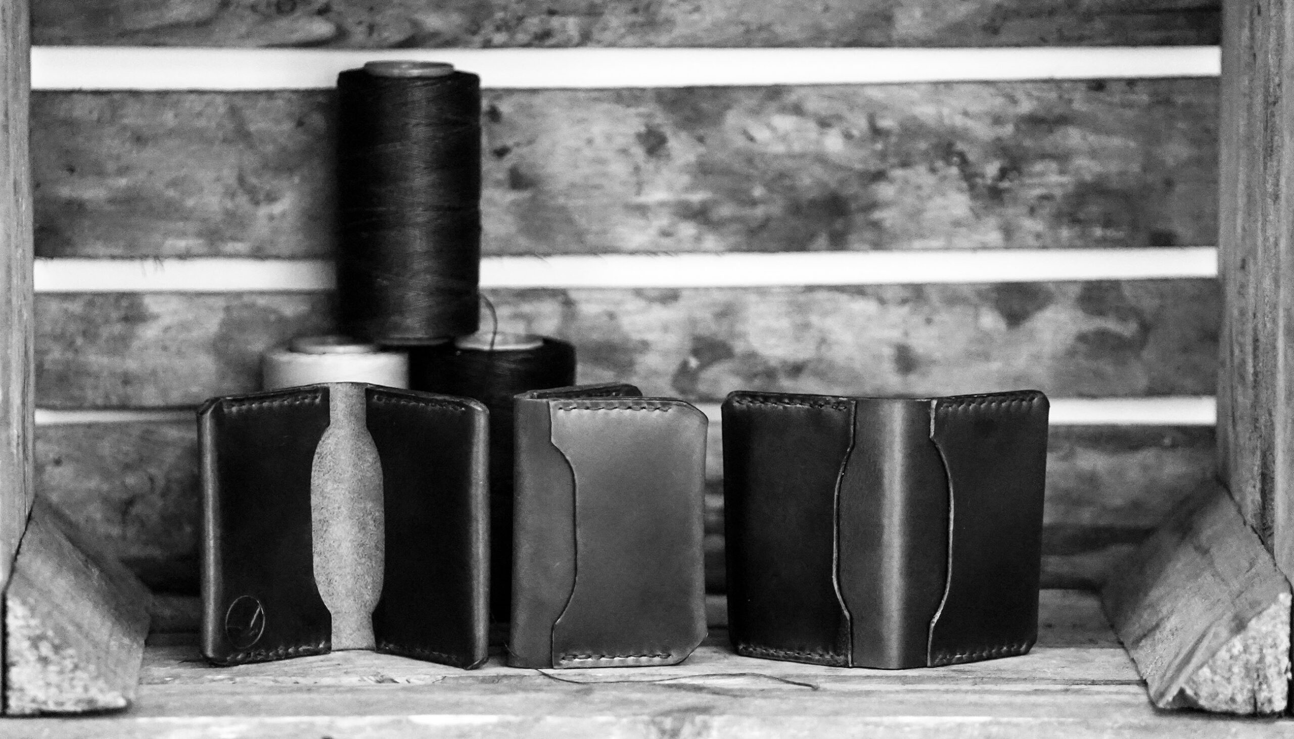 Kortholderere i Horween Cromexcel